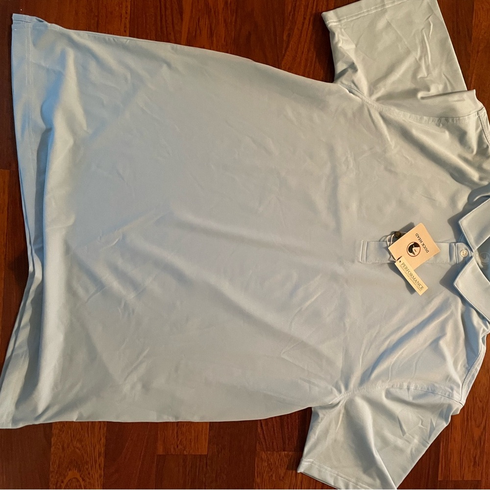 Duck Head Light Blue Polo Shirt